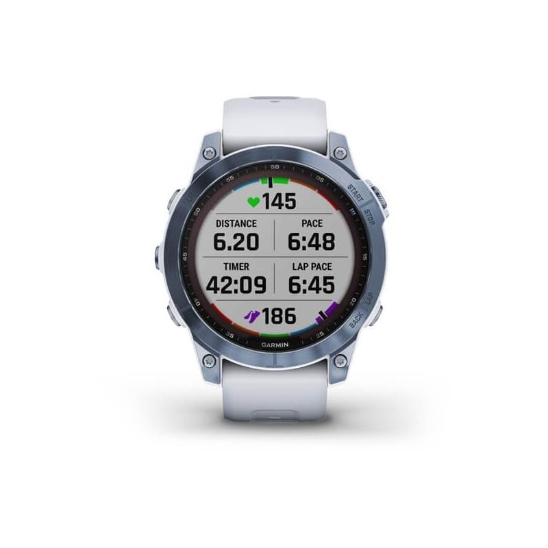 Garmin Fenix® 7 Sapphire Solar Edition Mineral Blue DLC Titanium